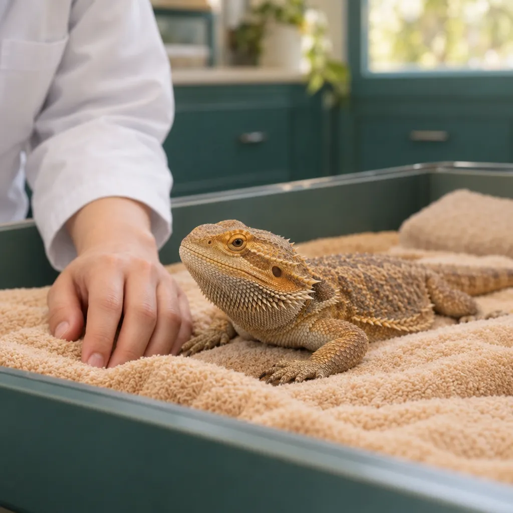 フトアゴヒゲトカゲの症例写真